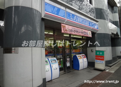 コンビニ　ローソン新小川町店（コンビニ）まで120m