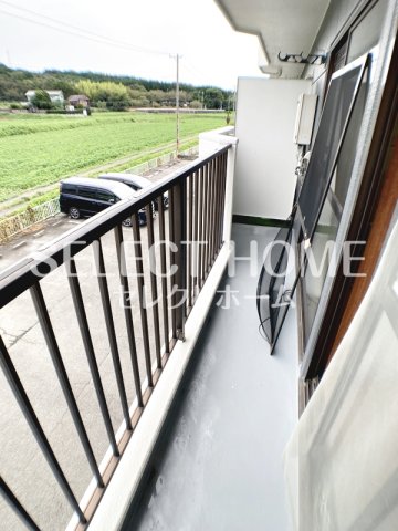 バルコニー　落ち着いた時間を過ごせるバルコニーです