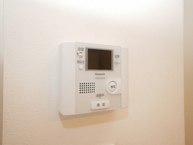 セキュリティ　TVモニターホンでお客様のお顔も見えて安心です！