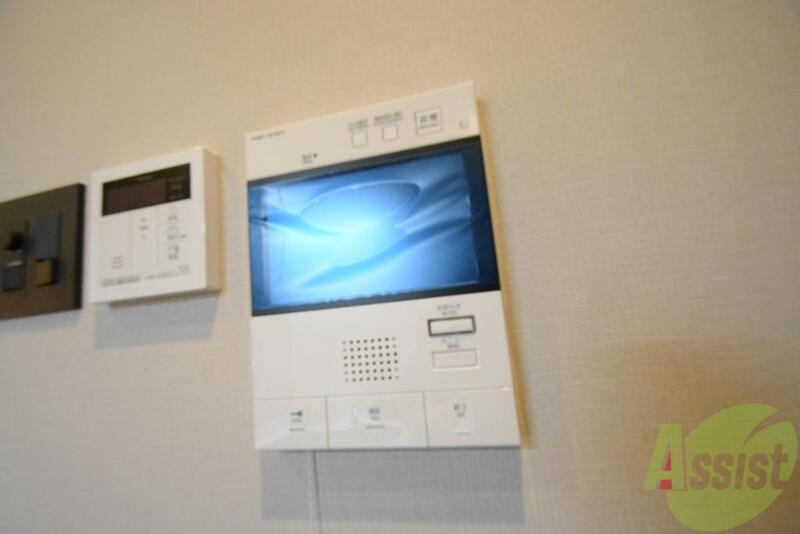 セキュリティ　モニター付きです