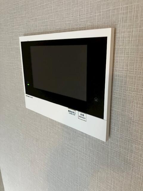 セキュリティ　モニター付きインターホンです