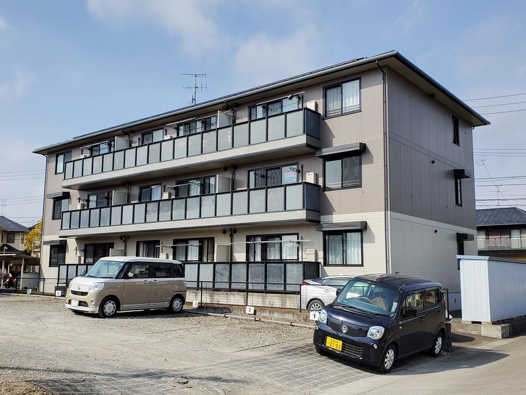 建物外観　大和ハウス施工！３階建て軽量鉄骨造アパート！