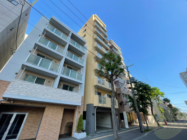 建物外観　札幌市中央区南３条東「アイビーパレス３１」