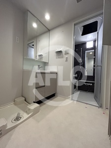 洗面設備　ルフォンプログレ堺筋本町タワーレジデンス　洗面所