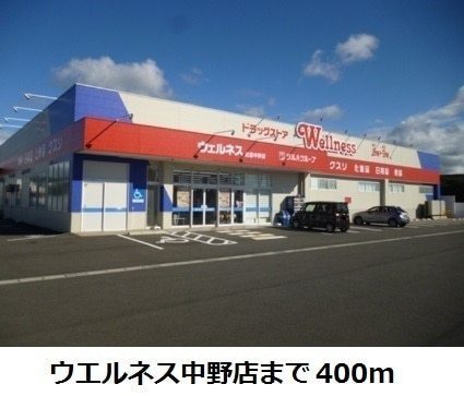 ドラックストア　ドラッグストアウェルネス出雲中野店（ドラッグストア）まで992m