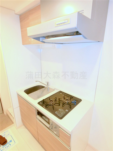 キッチン　2口ガスグリル付システムキッチン