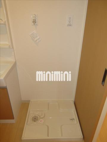 その他部屋・スペース　室内に洗濯機がスッキリと置けます。