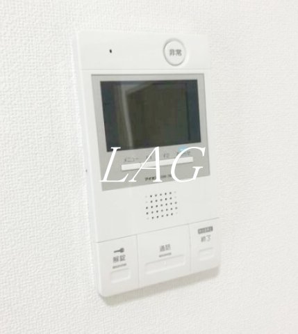セキュリティ　モニター付きインターホンです。