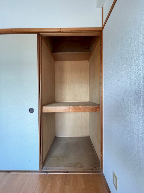 収納　収納のためのスペースです