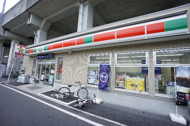 コンビニ　サンクス 京成船橋店（コンビニ）まで268m