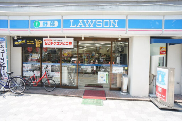 コンビニ　ローソン博多中呉服町店（コンビニ）まで69m