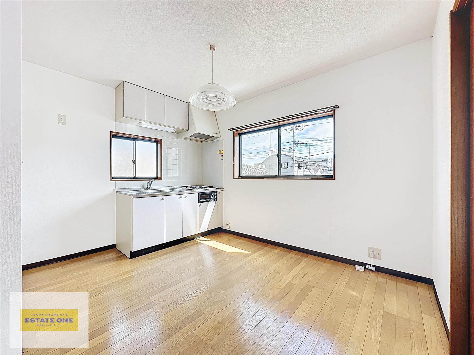 キッチン　二口コンロのシステムキッチン！