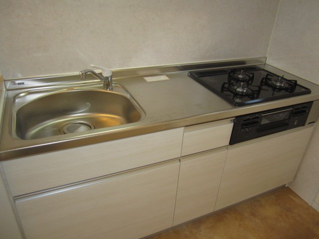 キッチン　セントラルハイツ香? (写真間取り反転タイプ)