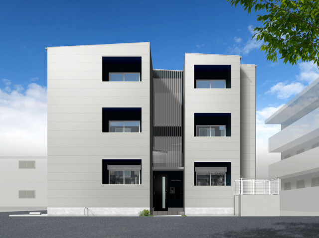 建物外観　セキュリティの整った1LDK物件です！