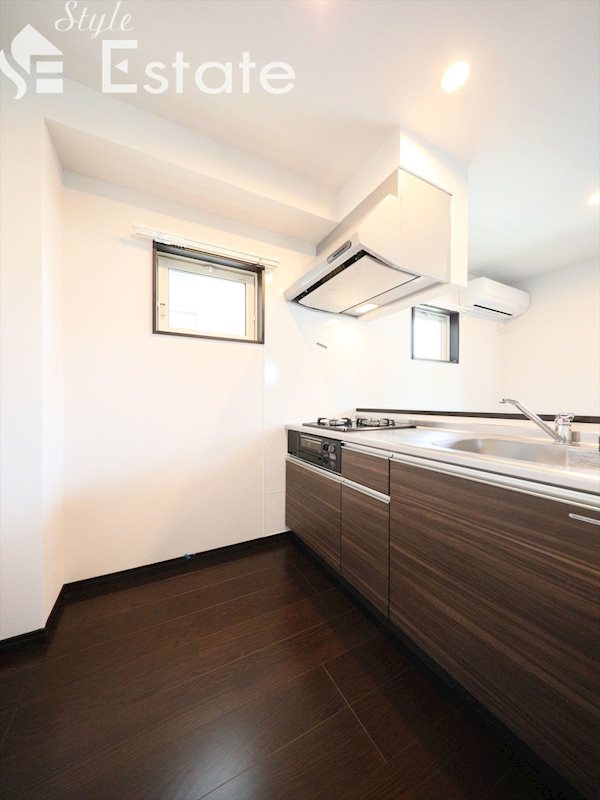 キッチン　システムキッチン★2口ガスコンロ付★グリル付