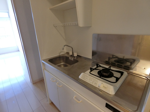 キッチン　１口ガスコンロ付き♪