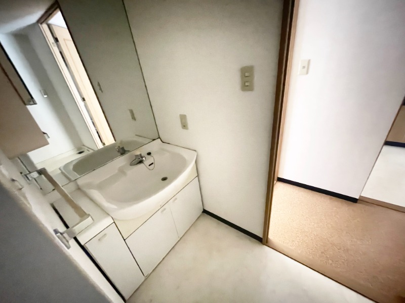 洗面設備　※別号室の写真です。