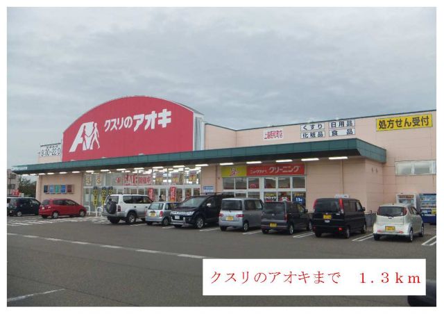 ドラックストア　クスリのアオキ（ドラッグストア）まで1300m
