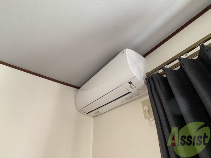 その他設備　エアコン付きなので各季節快適に過ごせそうですね！