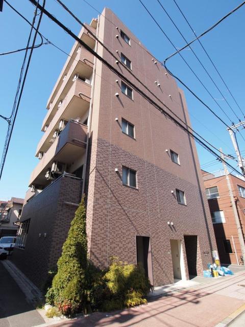 建物外観　６階建ての賃貸マンション