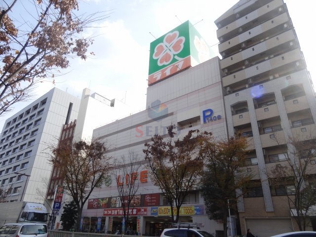 スーパー　ライフ本庄店（スーパー）まで394m