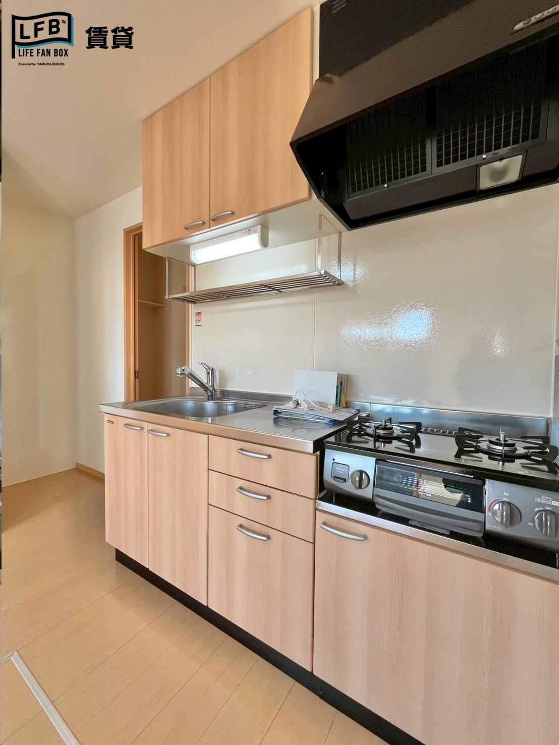 キッチン　※101号室の写真です。