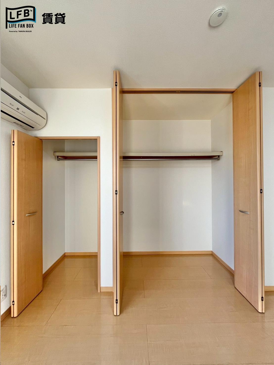 収納　※101号室の写真です。