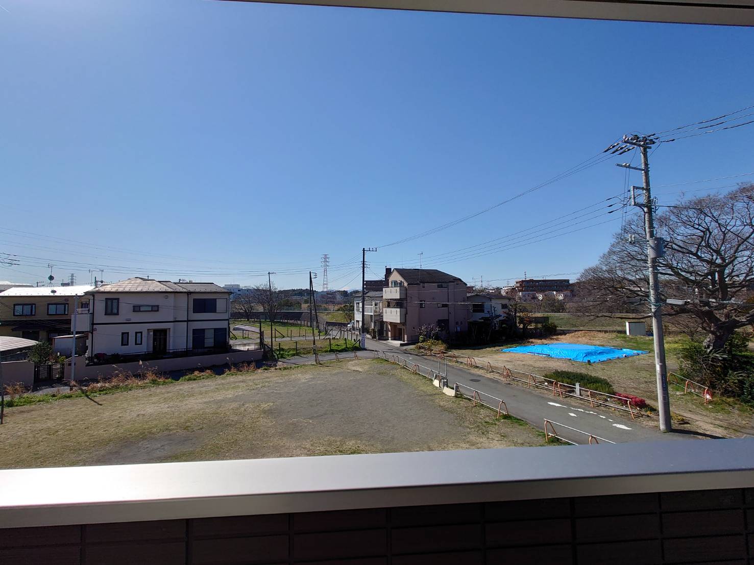 眺望　のどかな風景が広がっております
