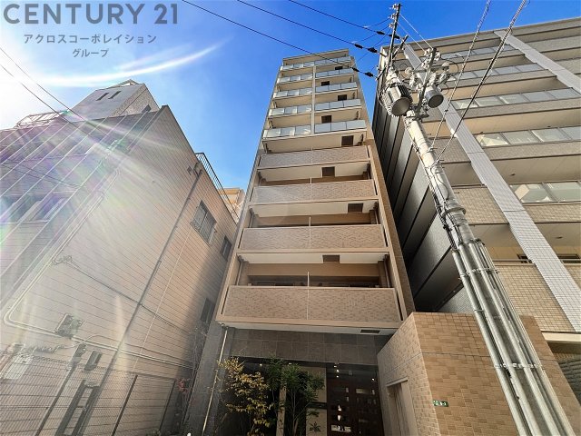 建物外観　オートロック・防犯カメラ付きで安心です！