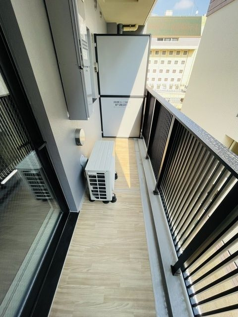バルコニー　写真は同タイプ住居です。