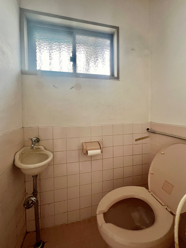 ＪＲ和歌山線 岩出駅 徒歩34分 2階建 築52年のトイレ写真