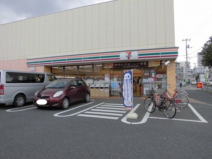 コンビニ　セブンイレブン 葛飾東金町4丁目店（コンビニ）まで321m