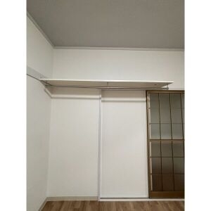 収納　オープンクローゼットあり