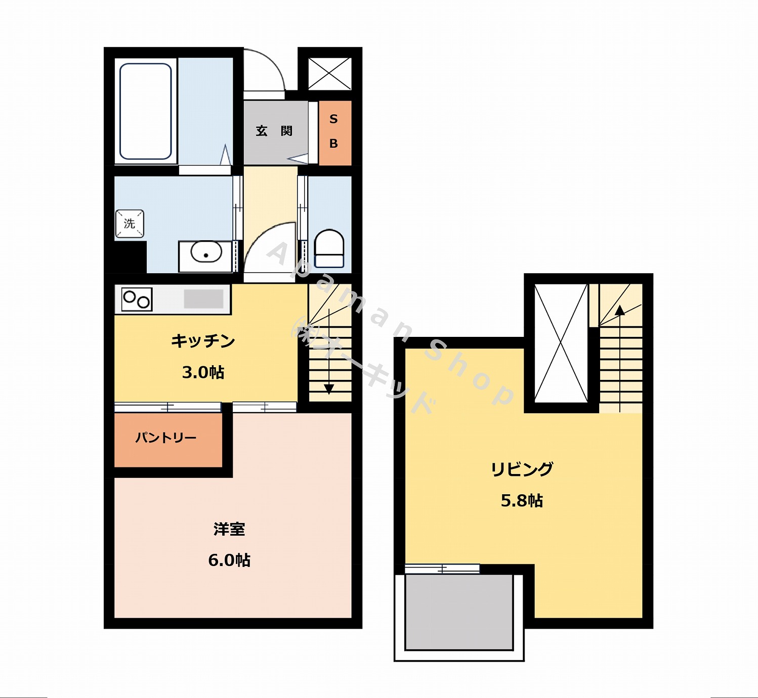 elm -C-の間取り写真