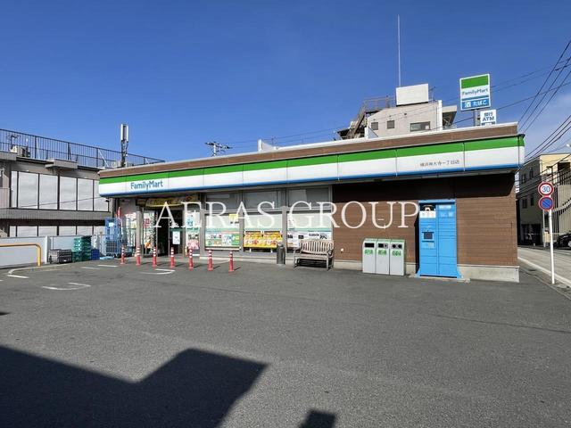 コンビニ　ファミリーマート 横浜神大寺一丁目店（コンビニ）まで521m
