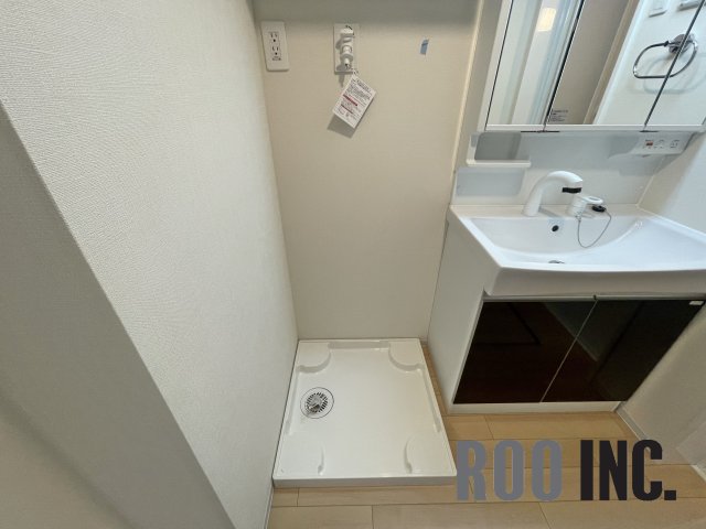 洗面設備　写真は反転のお部屋です