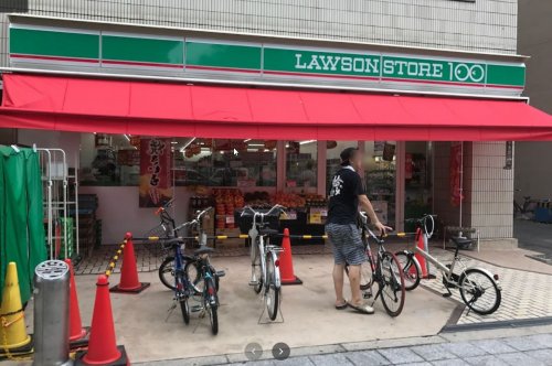 コンビニ　ローソンストア100 LS西区新町店（コンビニ）まで205m