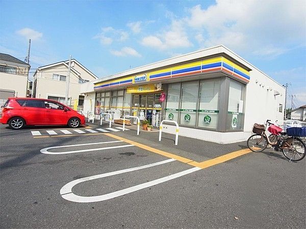 コンビニ　ミニストップ 柏しこだ店（コンビニ）まで460m