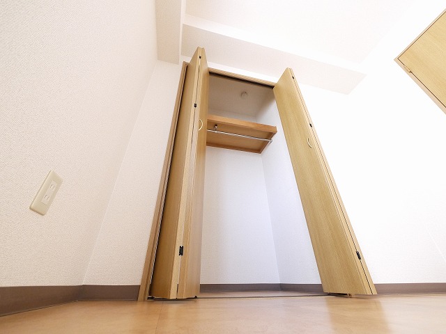 収納　十分な収納スペースがあります