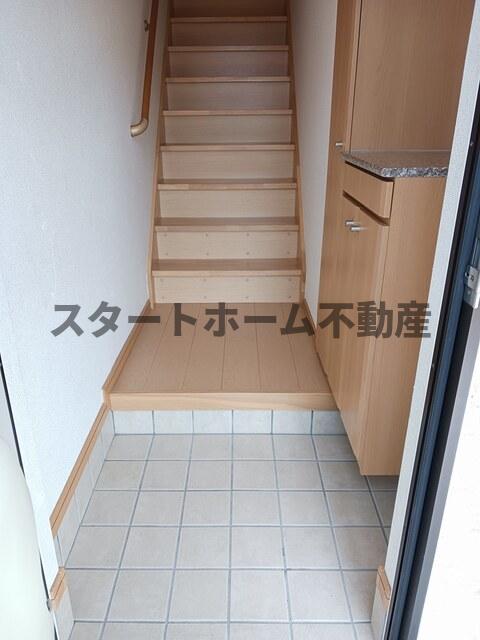 玄関　明るい玄関です