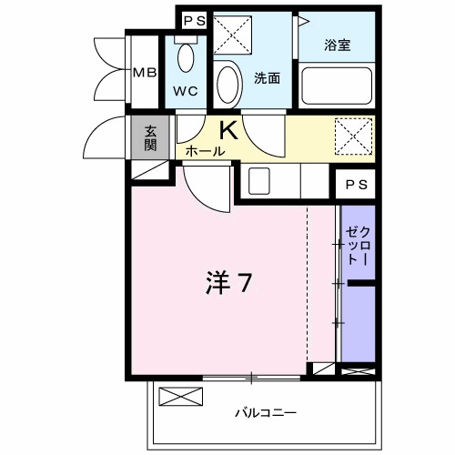 フォルシュ ライゼの間取り写真