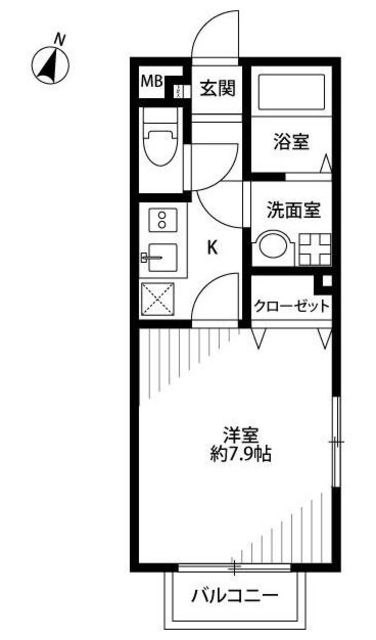 アムール ブリーズの間取り写真