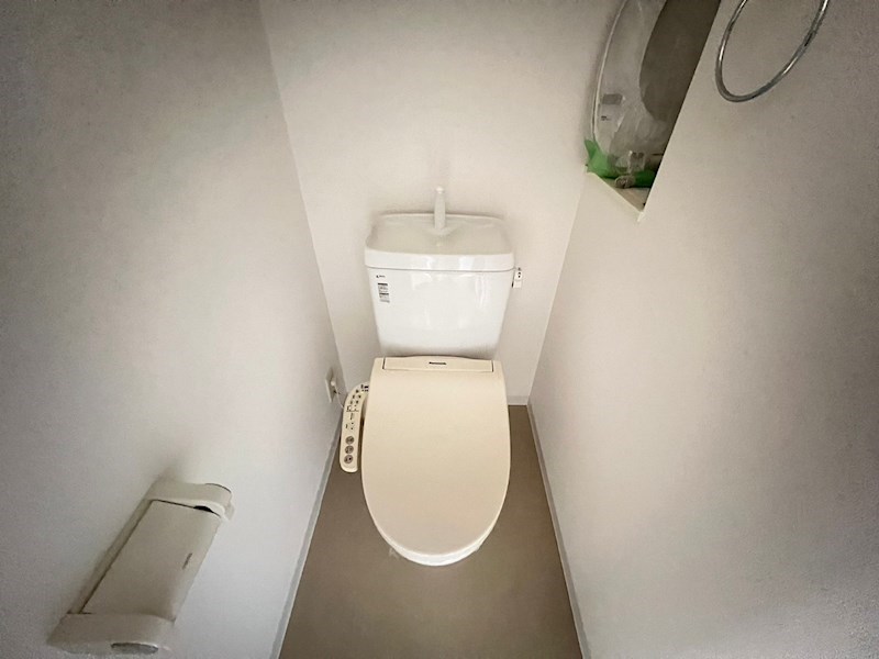 トイレ　ゆったりとした空間のトイレです
