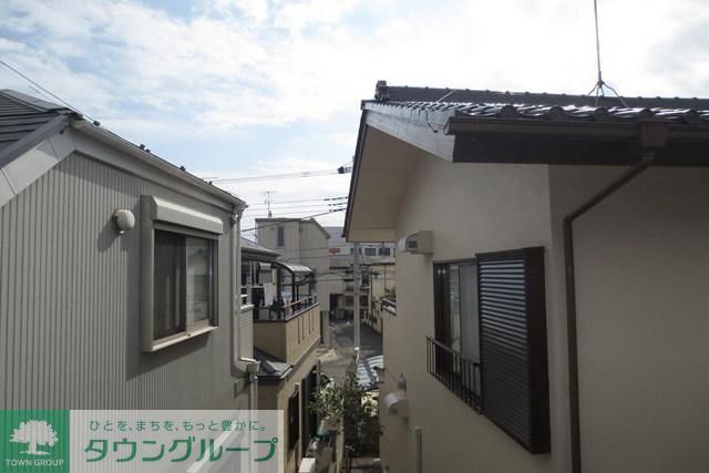 眺望　周辺は住宅街です。