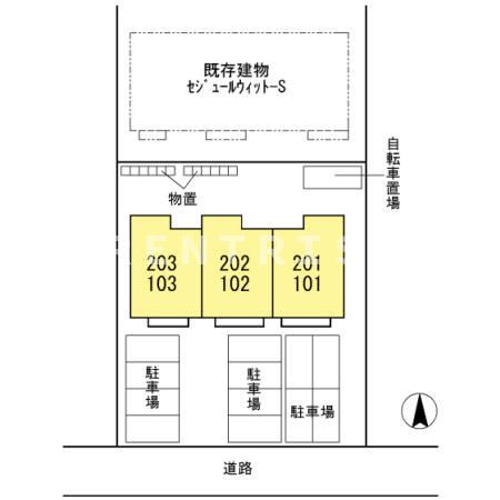 スリジエコートの玄関写真