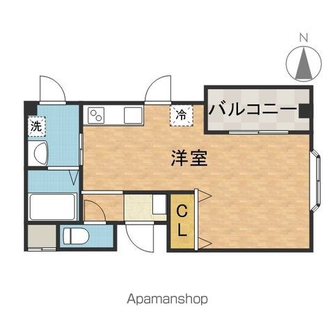 ファミーユ東館の間取り写真