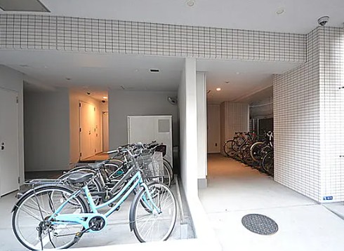 駐車場　駐輪場です。
