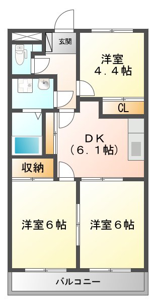 シャングリラの間取り