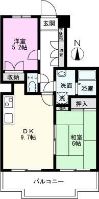 アネックス北越谷プラザの間取り