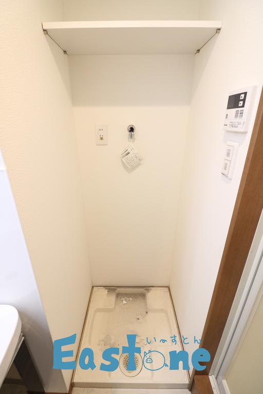 その他設備　室内洗濯置き場で桜島の灰対策◎